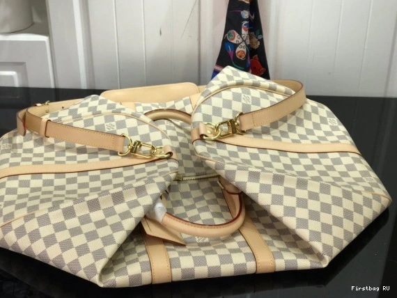First bags ru reviews BANDOULIÈRE VUITTON 55 KEEPALL LOUIS 0713